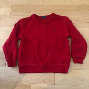 Kids’ Polo Ralph Lauren Round Neck Sweater in Red (Size 6)